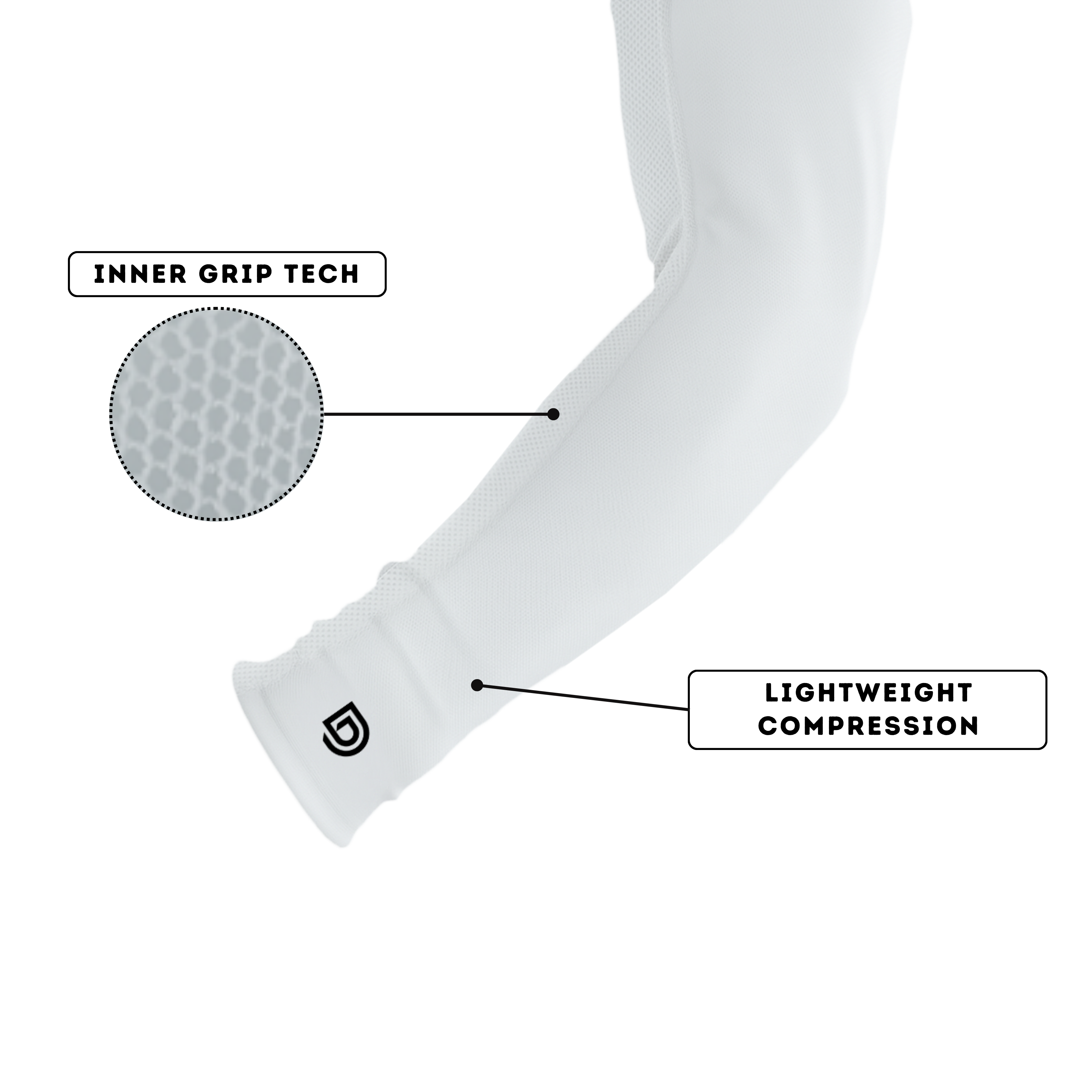 GripTech™ Arm Sleeve (Single)