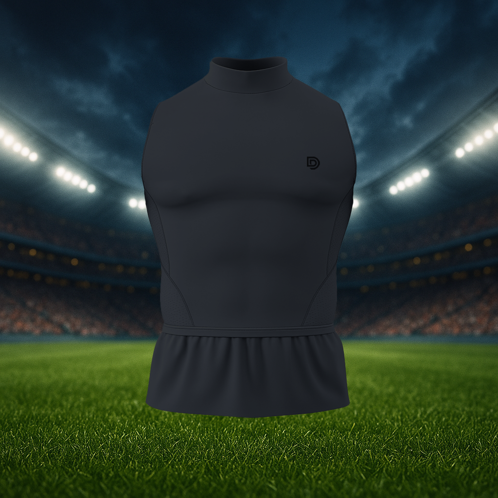 white Adult Compression Pro Sleeveless Shirt – Performance Training Gear