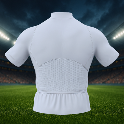 White Youth Compression Pro Short Sleeve Shirt