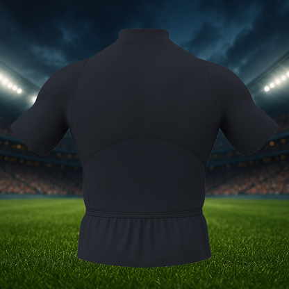 Black Youth Compression Pro Short Sleeve Shirt 