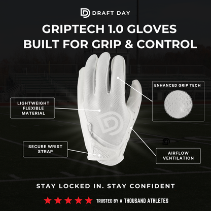 Adult GripTech Pro 1.0 Gloves (Pair)